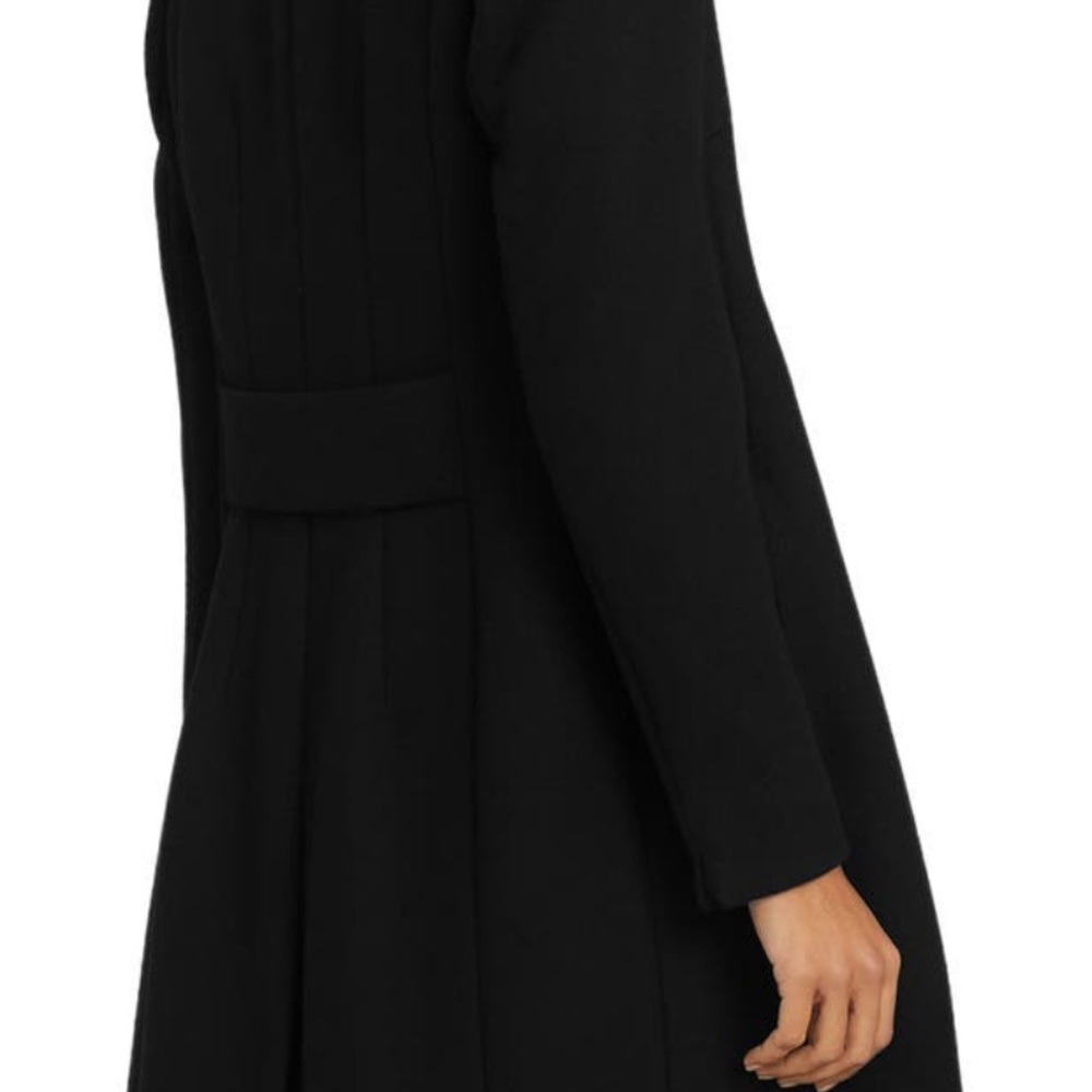 Reiss Marcie wool blend coat black - Picture 5 of 8
